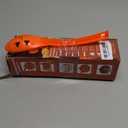 Pumpkin Carving Kit for Kids, 6 Easy Halloween Pumpkin Carving Tools Set, 6 LED Candles, 10 Carving Stencils & 20 Halloween Cellophane Candy Bags