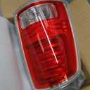 LED Tail Light Assembly Compatible With 2013-2018 Dodge Ram 1500,2014-2018 Ram 2500 3500 Driver and Passenger Side Outer Tail Lamp Replace# CH2800202