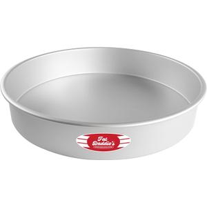 Fat Daddio's Round Cake Pan, 18 x 3 Inch, Silver