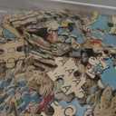 Alabama Wooden Map Jigsaw Puzzle Toys for Adults USA of State Map Decorate Puzzle Games 500 Piece