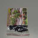 70 Pack Barbed Tee Fittings, 1/4" Drip Tubing, Black, Plastic, Irrigation Fitting, HOSE PIPE FITTING, Barb Tee, 1/4 inch