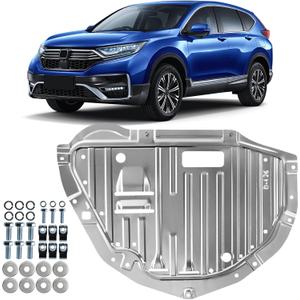 74112-TLA-A01 Aluminum Magnesium Engine Splash Shield Guard for Honda CRV EX EXL 2017-2022 1.5L L4 High Strength Anti-Corrosion | Under Engine Cover Lid (Replace:74112TLAA01) 0.6mm