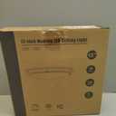 LED Ceiling Light Fixture Black, 36W 4400Lm Flush Mount Ceiling Lamps, Dimmable 5CCT 2700K/3000K/4000K/5000K/6500K, 13 Inch Super Bright Modern Bedroom Ceiling Lights for Kitchen Hallway, 1 Pack