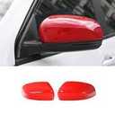 Car Door Rear View Mirror Covers 2PCS (Sports Red)