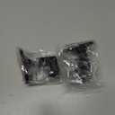 2Pack Ring Camera Wall Mount for Ring Stick Up Cam & Ring Outdoor Cam Plus, 360 Degree Adjustable No Drilling Mount for Ring Outdoor Indoor Camera(Black)