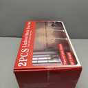 LIGHTSHARE LED Birch Tree Light Set - 4ft, 6ft, 8ft Trees with Warm White Lights - Indoor Outdoor Christmas Wedding Party Decorations (3-Pack)