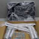 Step Stools with Handle, Stepping Stool for Adults Ederly Seniors Metal Stools with Handrail with Non-Slip Step Platform Metal Stepping Stool in Kitchen, Bathroom, Bedroom, 330 Lbs Capacity