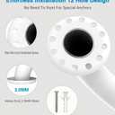 Grab Bar Bundle for ADA Compliance, White Stainless Steel 1.5" Diameter 3-Piece Set (18", 36", 42") for Commercial Restrooms & Shower Safety Bars for Seniors