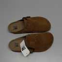 SM New York Women's Suede Clogs, Size 7