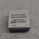 Vacuum Magnetic Phone Holder for Car,2800gf Strong Magnetic Phone Mount,360 Adjustable & Reinforced Suction Cup for Dashboard/Mirror,Car Phone Holder Compatible with iPhone AndroiMatte Black