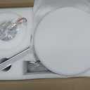 LEDIARY 60 Inch Flush Mount Ceiling Fans with Lights, Remote & APP Control