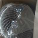 DREO Fan for Bedroom, 12 Inches, 70ft Powerful Airflow, 25db Quiet Table Air Circulator Fans for Dorm Room, 120 Adjustable Tilt, 3 Speeds, Desktop Fan for Home, Office, Kitchen, Small Oversize