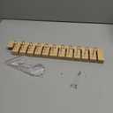 Belt Rack Hanger Organizer Wooden Belt Storage Slots Lightweight Design for for Use
