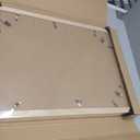 14x20 Poster Frame, Natural Oak Wood Frame with 12x18 Mat, 3 Pack