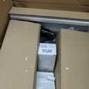 27" Tall Vintage Table Lamp Set of 2 with USB C+A & Outlet,Black Industrial End Table Lamp for Living Room,Farmhouse Rustic Bedside Lamps with Frosted Glass Night Light for Bedroom Nightstand,Black