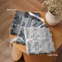 Bedsure Tufted Boho Comforter Set King Size - Grey Boho Bed Set, GentleSoft 3 Pieces Farmhouse-Style Embroidery Bedding, Gifts for Woman, Soft Jacquard King Comforter for All Seasons