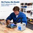 KINGSOM Solder Fume Extractor with 2-in-1 Hepa Filter and 5 Pre-Filters