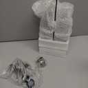 Vakoo Oil and Vinegar Dispenser Set - 17oz/500ml, Extra Thick Glass, Leak-Proof, Olive Oil Dispenser Bottle for Kitchen (Blue Black)