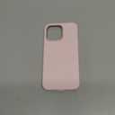 GONEZ Magnetic for iPhone 15 Pro Max Case, [Compatible with MagSafe] Anti-Scratch Microfiber Lining & Screen Protector, Shockproof Slim Phone Silicone Cover 6.7 inch, Chalk Pink