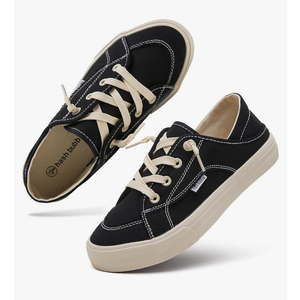 Hash Bubbie Women's Slip on Shoes Canvas Shoes Non Slip Fashion Sneakers for Women Low Top Loafers Size 8(39)