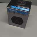 Sonnet Alarm Clock Charging Station, AM FM Radio, Dual USB Charging Ports, Dual AC Outlets, Very Loud Alarm Clock for Heavy Sleepers and The Hearing Impaired for Desk, Bedroom