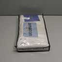 100% Blackout Shield Linen Blackout Curtains for Bedroom 80 Inches Long, Back Tab/Rod Pocket Living Room Drapes, Thermal Insulated Blackout Curtains 2 Panels Set, 50" W x 80" L, Beige