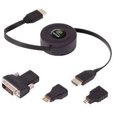 Retrak HDMI Cable Mini Micro DVI