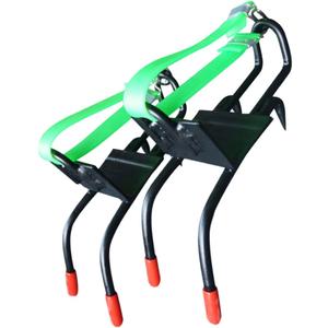 Angoily 1 Pair Set Tree Climbing Buckle Tree Climbing Gear Climbing Gaffs Pole Climbing Tools Tree Climbing Belt Waist Belt Hook Tool Claw Style Climbing Spikes Suite 45 Steel