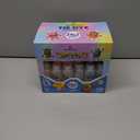 24 Colors Tie Dye Kit, Tie Dye Set for Kids, Pre-Filled Bottles, Non Toxic Permanent Fabric Dye Art Set, Easy DIY Fabric Art - Create Fun (24 Colors)