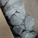 Smartmak Replacement Sauna Rocks, 33 LB Box of Sauna Heater Volcanic Stones for Indoor Outdoor Traditional Steam Saunas