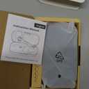 Bluetooth Headset, Wireless Bluetooth 5.3 Earpiece, 90Hrs Hands Free Headset with APTX HD Audio & Mute Button, Dual Noise Cancelling Mics, Single-Ear Headphone for Trucker/Business/Gym/Blue