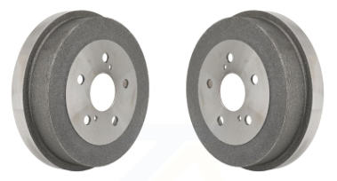 CMX Rear Brake Drums Pair for Car Toyota RAV4 Camry Solara K8-101924
