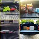 for Nissan Frontier Envelope Style Truck Bed Cargo Net - Fits 2013-2024 2025 2026 Frontier Accessories Cargo Net for Pickup Truck Bed - Heavy Duty Carabiners