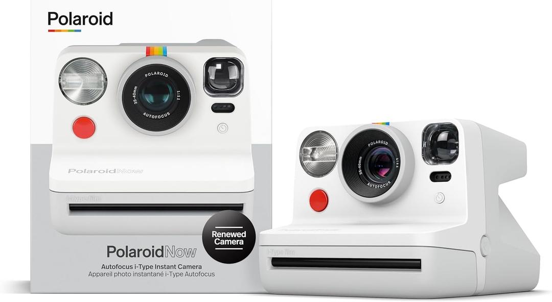 Polaroid Now I-Type Instant Camera - White