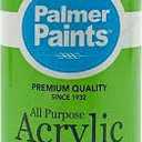 Palmer 2oz Color Acrylic Paint Set, Perfect Color, Lime Green, 4 pack