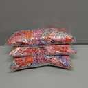 3 x Dokotoo Women's Casual V Neck Easel Floral Print Long Sleeve Blouses Smocked Button Down Shirts Bohemian Top (XXL)