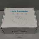 ALLJOY Hand Massager for Arthritis and Carpal Tunnel Relief, Cordless Electric Hand Massager with Heat and Compression for Finger Numbness, Mothers Day Gifts for Women and Men (White)