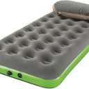 Pavillo Bestway 1.88 m x 99 cm x 22 cm Roll & Relax Air Mattress Twin with AirCinch Inflation System (Grey)