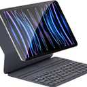 Smart Keyboard Folio for iPad 10th Generation 2022, Magnetic iPad Keyboard Case with Two Viewing Angles, QWERTY US English, Front Back Protection (Black)