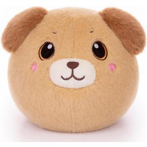 Biscuit Puffy Puppy Stuffed Animal (12 in) - Stuffed Animal Dog Stuffed Animals - Puppy Plush Dog Plush - Puppys Stuffy Dog Plushies - Funny Plushies Peluches - Plush Toys Stuffy