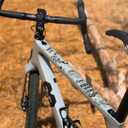 2 x Bike Frame Protection Kit - 18-Piece Clear Film for Gravel & Road - Ultra-Light 200µm PVC, Scratch-Resistant, Easy DIY Install