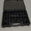 MIXPOWER 16-Piece Locking Lug Nut Master Key Set of Spline Star and Hex Style Keys, Wheel Lock Removal Kit, Thin-Walled and Long Lug Keys to Prevent Damage to Wheels Double-Hex Heads