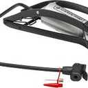 Blackburn Bicycle Foot Pump with Presta and Schrader Valves, Black