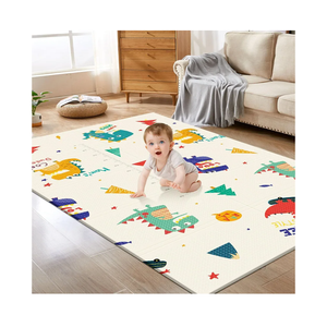 XVISHX Baby Play Mat, 74 x 50 Inch Play Mat Perfect for Use Baby Playpen, Foldable Baby Foam Playmat for Floor, Portable Waterproof Activity PlayMats for Babies, Infants and Toddlers