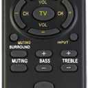 RM-ANU159 Replace Remote Control for Sony Home Theater Replace Remote Control HT-CT60 /C SA-CT60