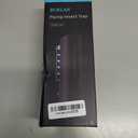 Flying Insect Trap Plug in Mosquito Bug Zapper Indoor Gnat Moth Catcher with 9W Night UV Light, 10 Sticky Glue Board Refills for Home Office White