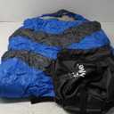 MalloMe Sleeping Bags for Adults Cold Weather & Warm - Backpacking Camping Sleeping Bag for Kids 10-12, Girls, Boys - Lightweight Compact Camping Essentials Gear Accessories Hiking Sleep Must Haves (50-80F Everyday 3 Season - Blue)