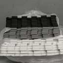 YIMINYUER 20 Tiles (30cm30cm1cm Each Tile) Baby Soft Puzzle Play Mats, Kids Thick EVA Foam Floor, Toddlers & Children's Soft Interlocking Mat R01R04R12G301020 (142114CM, White Black Gray)