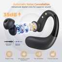 Hearing Aids, Hearing Aids for Seniors with Bluetooth, Rechargeable Hearing Aid with APP for People with Hearing Loss, 5 Levels of Volume Automatic Noise Cancellation, Clear Sound and Easy to Use, Black
