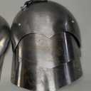 Medieval Pauldron Set Pair Plate Armor Carbon Steel Real Adult Size